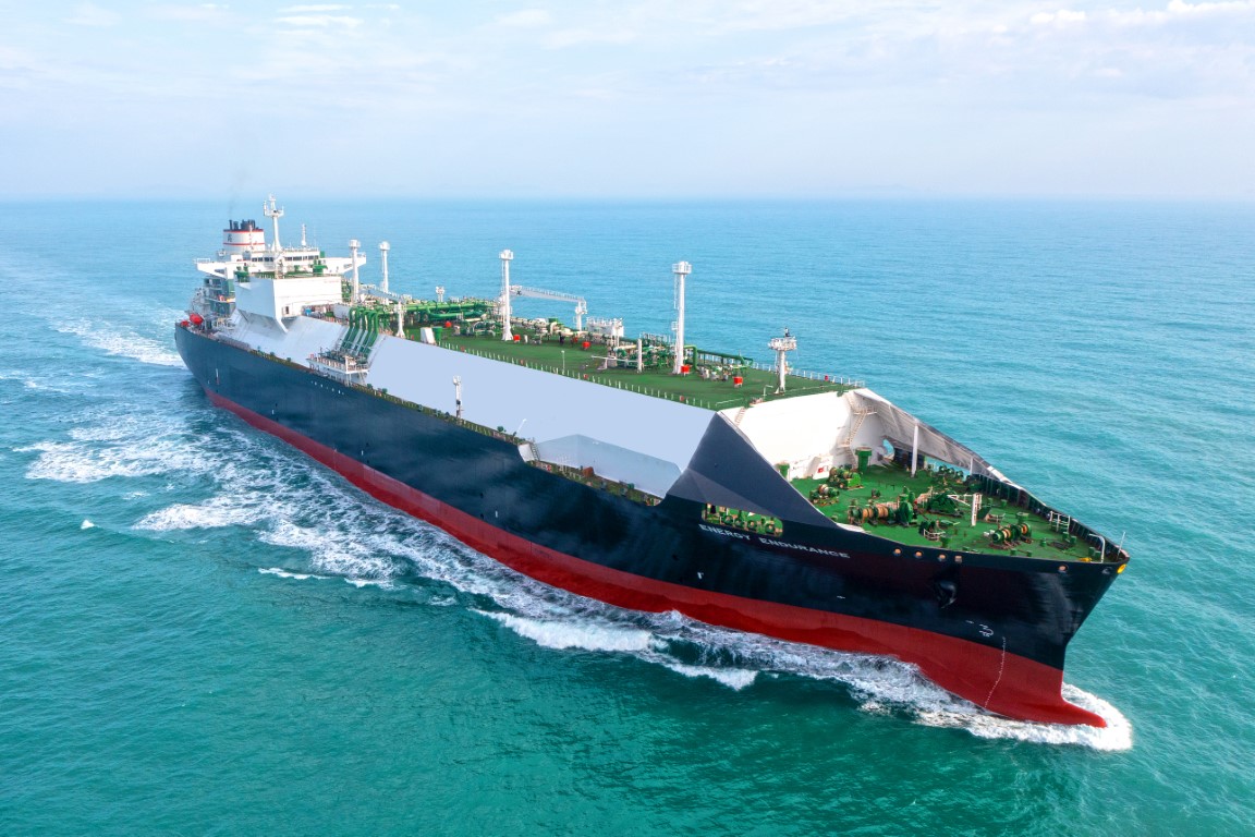 LNG Energy Endurance Delivery